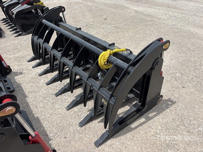 Mid-State 84 in Skid Steer Root Rake (Unused)