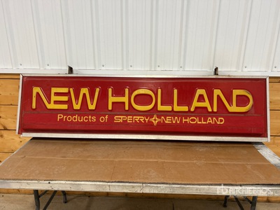 New Holland Original Hanging Dealership Sign