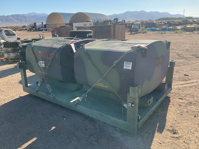 (4) AAR Mobility Systems 60027-001 Liquid Storage Tanks (4) AAR Mobility Systems 60027-001 Liquid Storage Tanks