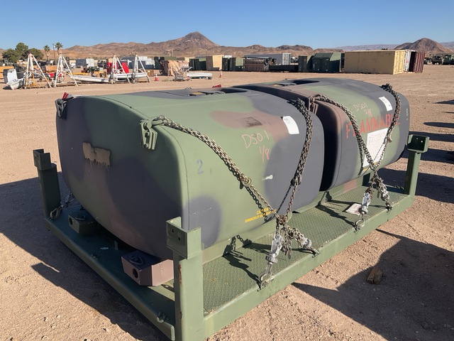 (4) AAR Mobility Systems 60027-001 Liquid Storage Tanks