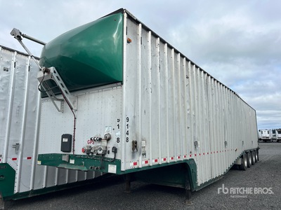 2022 Western 53 ft x 102 in Quad/A Belly Open-Top Chip Trailer
