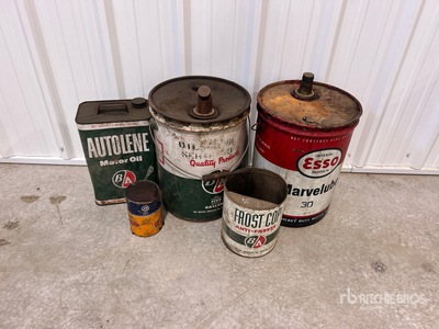 Quantity of (5) Collectable Pails