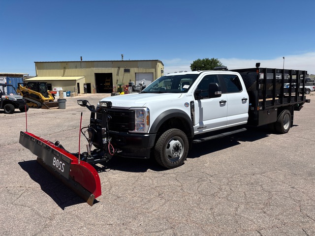 2026 Ford F-550 4x4 Crew Cab Snow Plow Truck