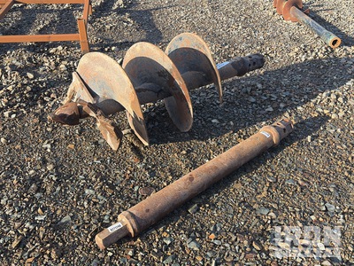 500mm Auger, 1000mm extension, 50mm Mèche de tarière