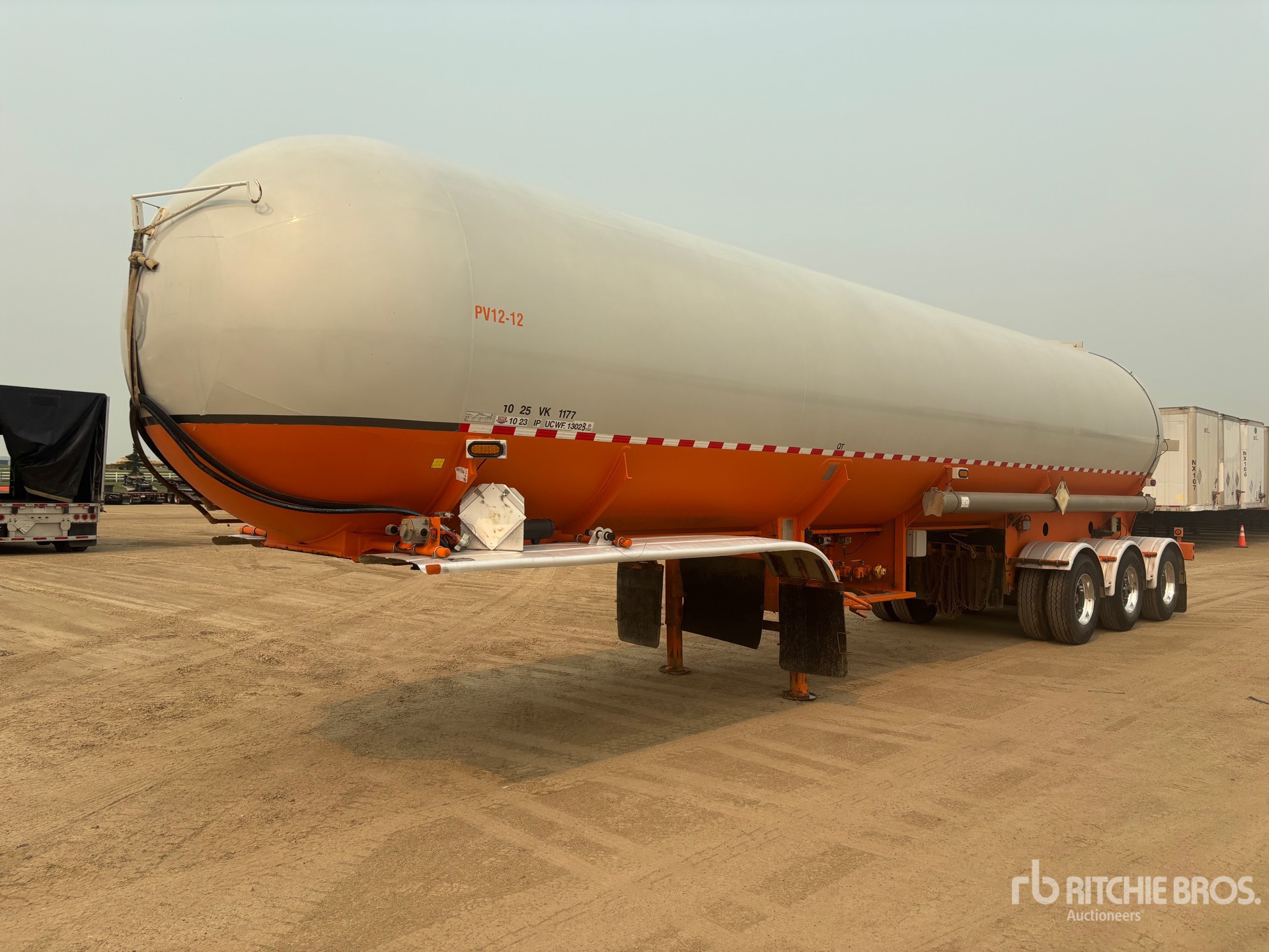 2018 Maxfield MC331 60598 L Tri/A Tanker Trailer
