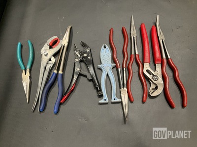 (585) Assorted Pliers