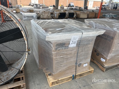 Quantity of (4) 30 in High Velocity 3 Speed Adjustable Tilt Head مروحة