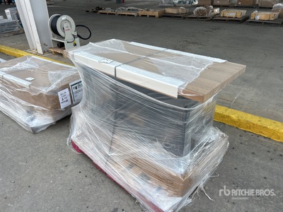 Quantity of (2) 55 in Brown Adjustable Height Propane Fire Pit W/ Table Top Lid Varios, tienda, almacen, consumidor