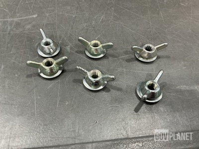 (152) Maradyne 0645A12 Plain Wing Nuts