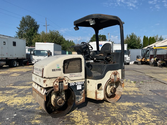 2000 Ingersoll-Rand DD-28HF Double Drum Roller