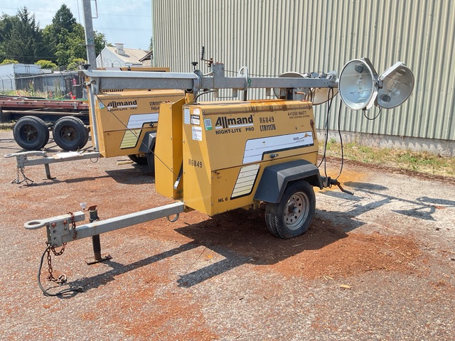2007 Allmand Night-Lite Pro 6 kW Light Tower