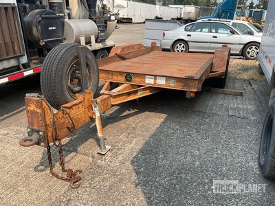2000 Butler Trailer Mfg. LT-1416-WL 16 ft T/A Remolque caja abierta