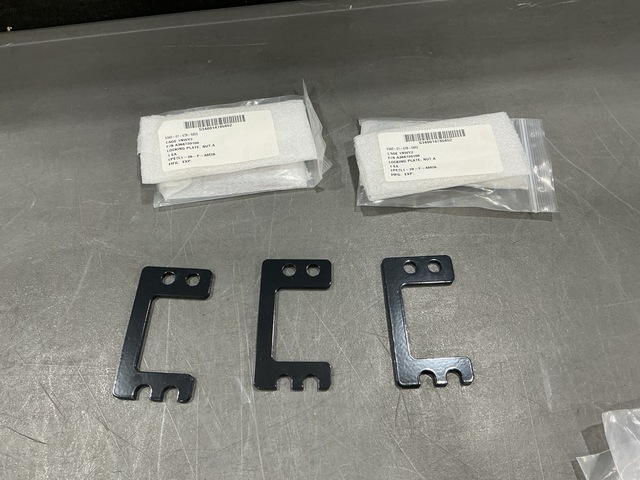 (50) Kalmar RT Center A366720100 Nut & Bolt Locking Plates
