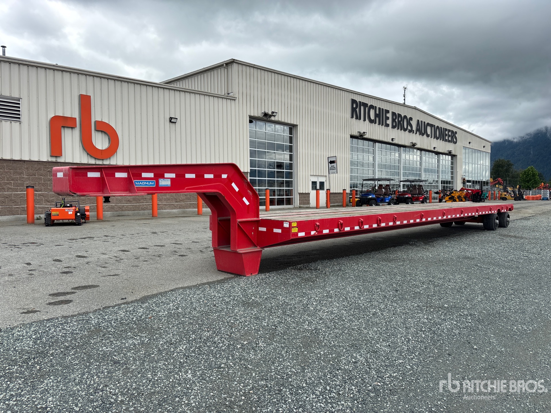 2023 Magnum Mafi T/A Girder Trailer