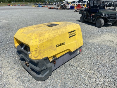 2017 Atlas Copco XAS 88 Air Compressor (Inoperable)