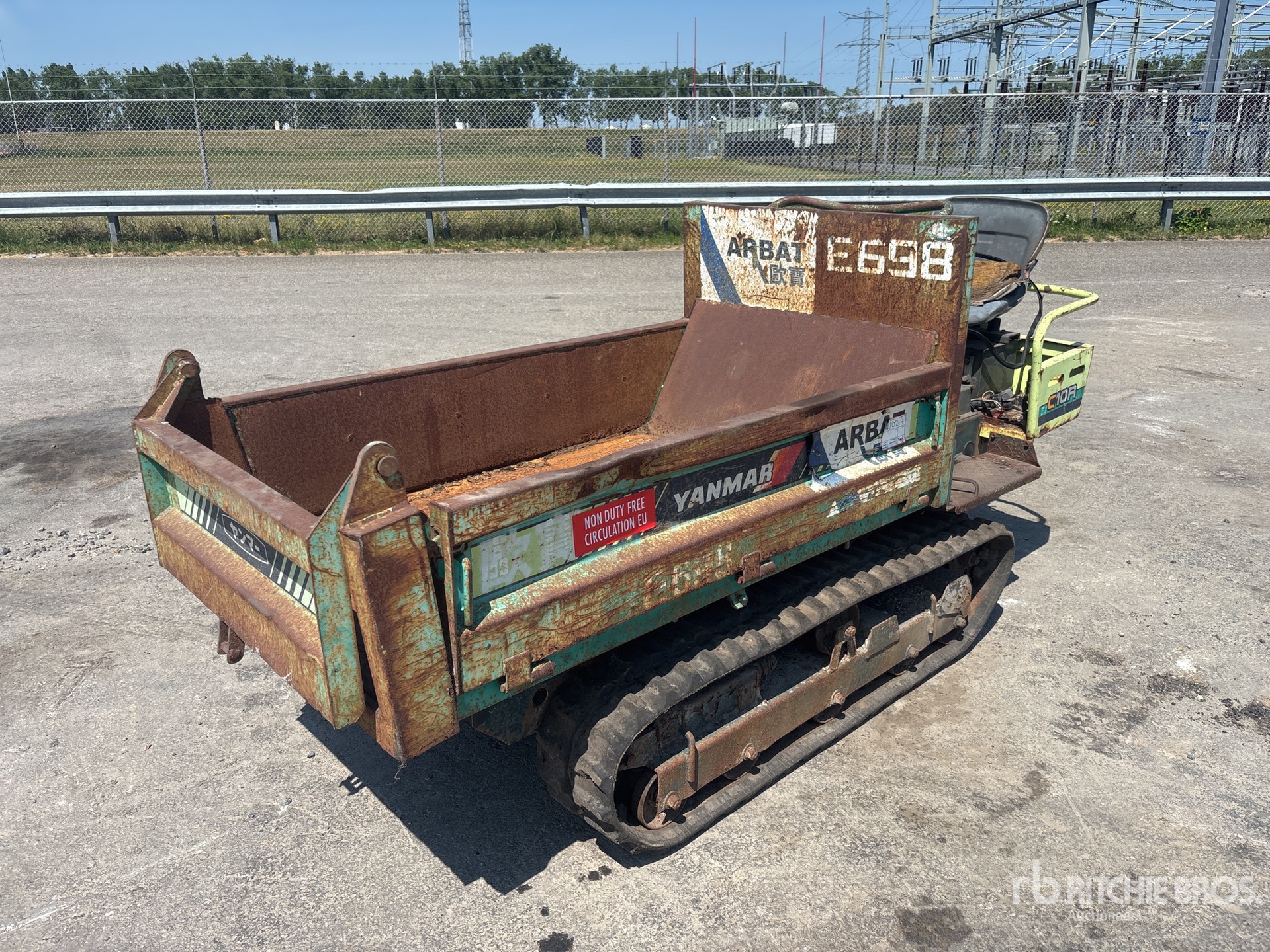 2013 Yanmar C10R-1 Crawler Dumper (Inoperable)
