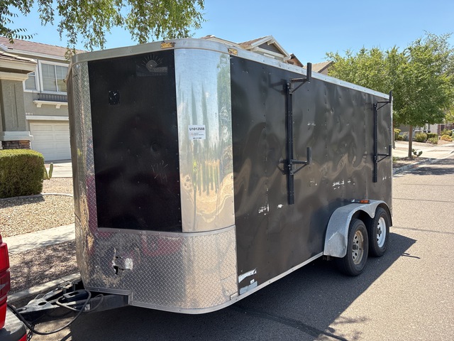 2014 Arising Industries T/A Gutter Machine Trailer
