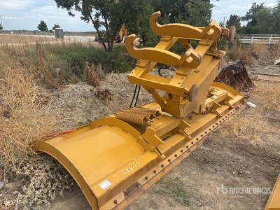 Cat 168 in Snow Plow