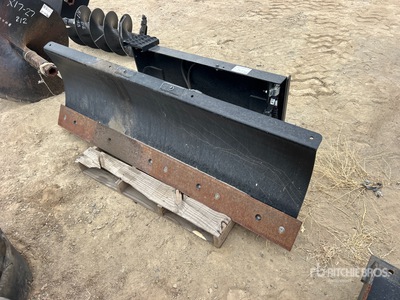 Cat 72 in Skid Steer Snow Blade - Fits Cat Skidsteer