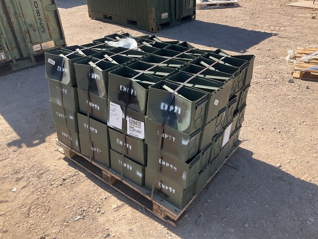 (96) M2A2 Ammo Cans - For .50 Cal