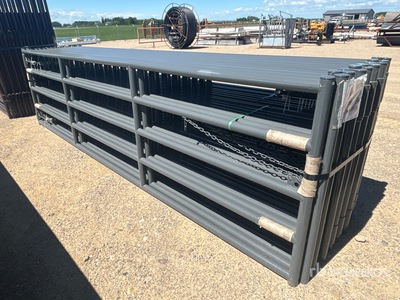 Quantity of (16) 2026 BYT MRG160 16 ft x 4 ft Ranch Livestock Gate (Unused)