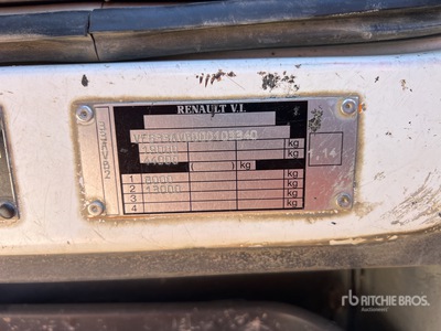2005 Renault Kerax 4x2 Camion Bi Benne 2-Achs Kipper-Lkw