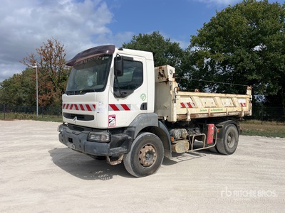 2005 Renault Kerax 4x2 Camion Bi Benne Camion à benne basculante S/E (Inoperable)