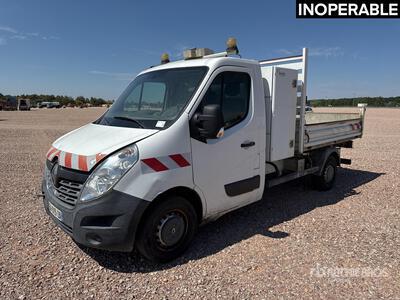 2018 Renault Master 4x2 Camion Benne Kiepwagen (Inoperable)