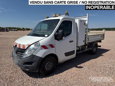 2018 Renault Master 4x2 Camion Benne Dump Truck (Inoperable)
