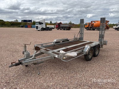 2002 Amca Noval T/A Remorque Porte Vehicules Flatbed Trailer