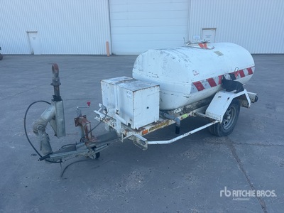 2014 Daudin Remorque Citerne A Eau 1Essieu S/A Water Tank Trailer