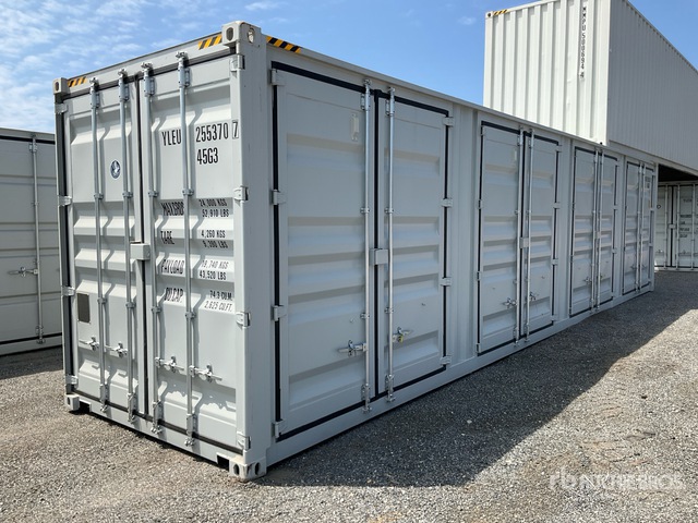 2026 40 ft High Cube Multi-Door Storage Container (Unused)