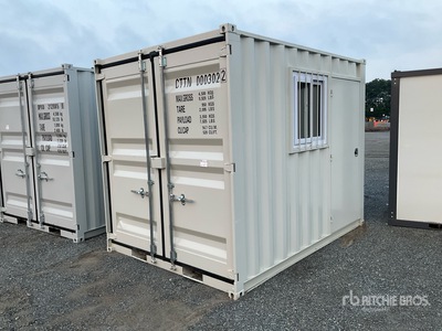 2026 10 ft Standard 10.2 ft Contenedor de almacenamiento (Unused)