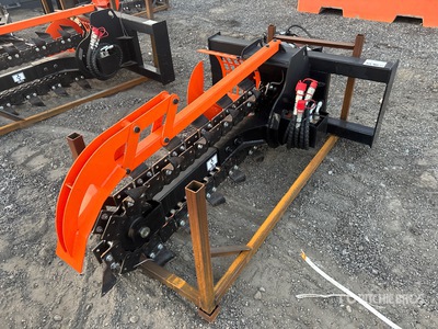 2026 GIYI GY-D39 39 in Skid Steer Trencher (Unused)