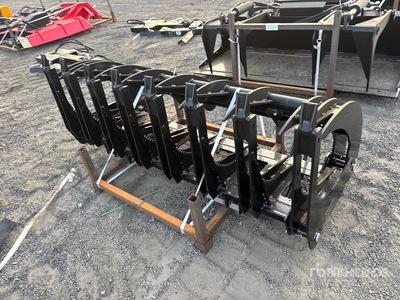 2026 GIYI GY-CLG72 72 in Q/C Skeleton スキッドステア用グラップル (Unused)