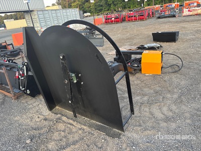 2026 GIYI GY-ECA74 54 in Mower Skid Steer Brush Cutter (Unused)