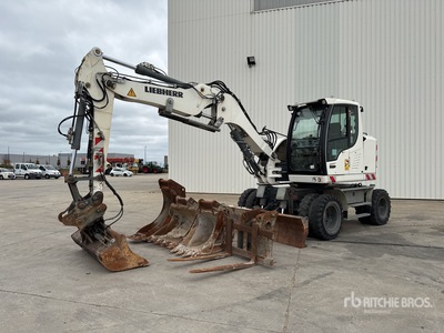 2015 Liebherr A912 Pelle Sur Pneus を見 Wheel Excavator