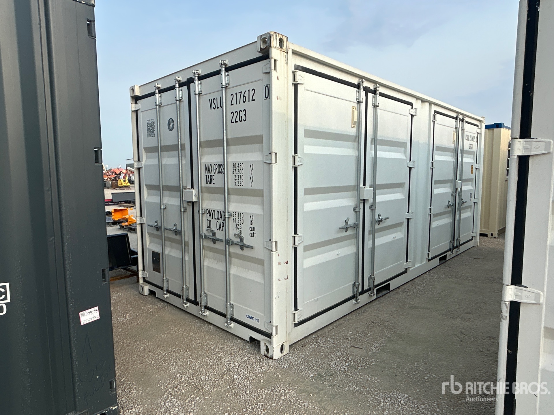 2025 20 ft Standard Multi-Door Storage Container