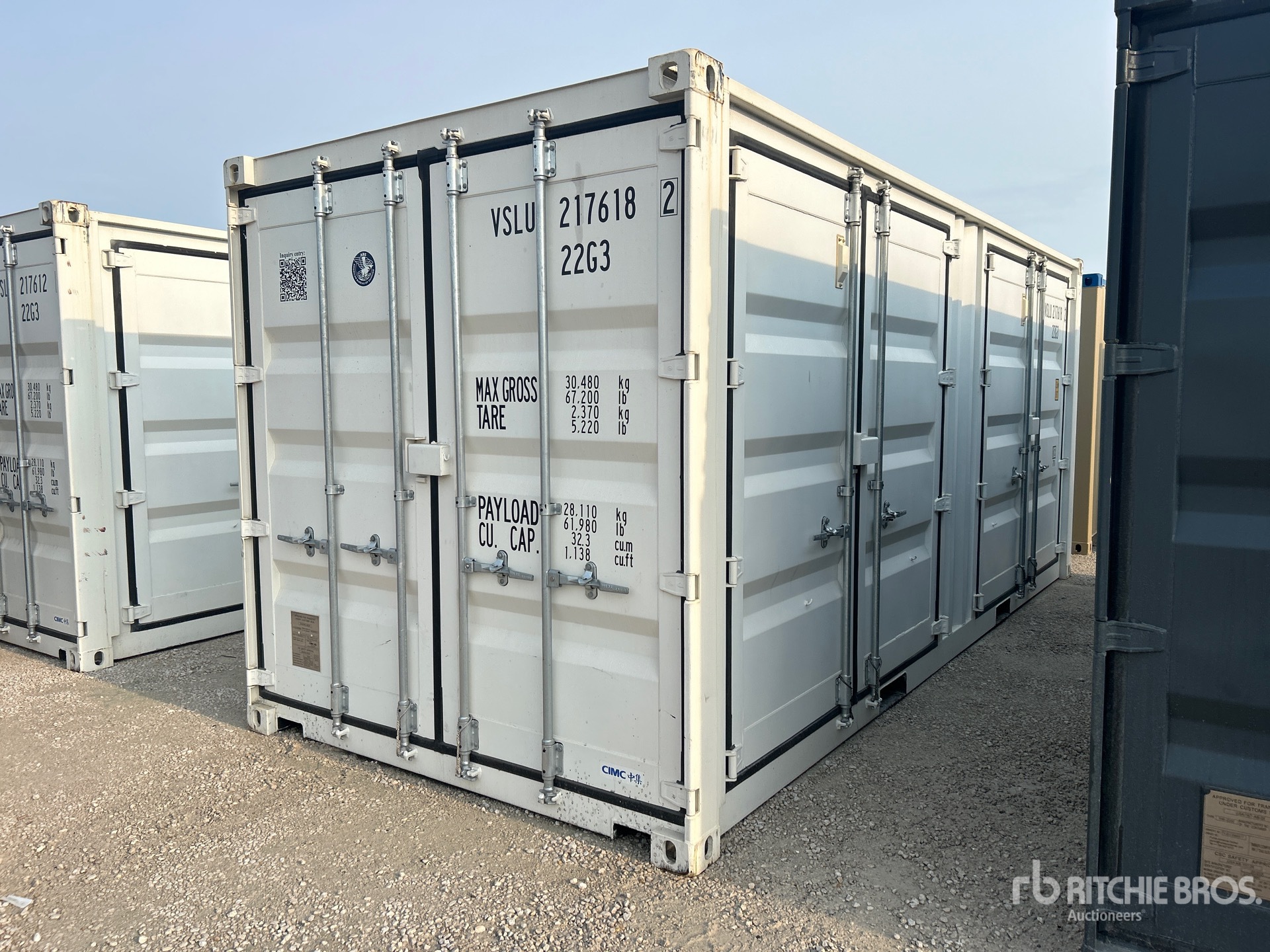 2025 20 ft Standard Multi-Door Storage Container