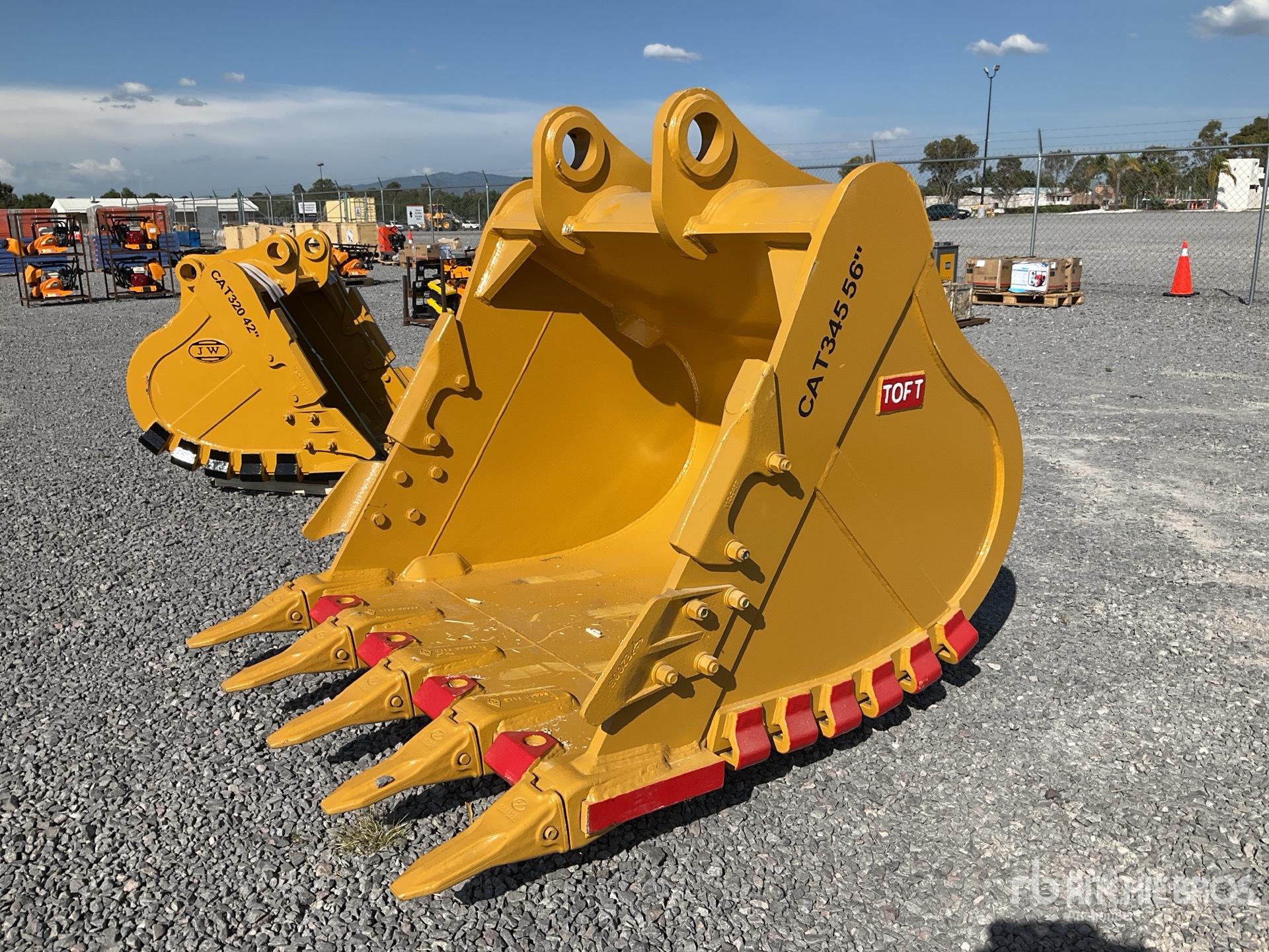 2026 TOFT CAT345 56 in Digging Cucharon para Excavadora (Sin Usar) / Excavator Bucket - Fits 40 - 50 ton Excavators (Unused)