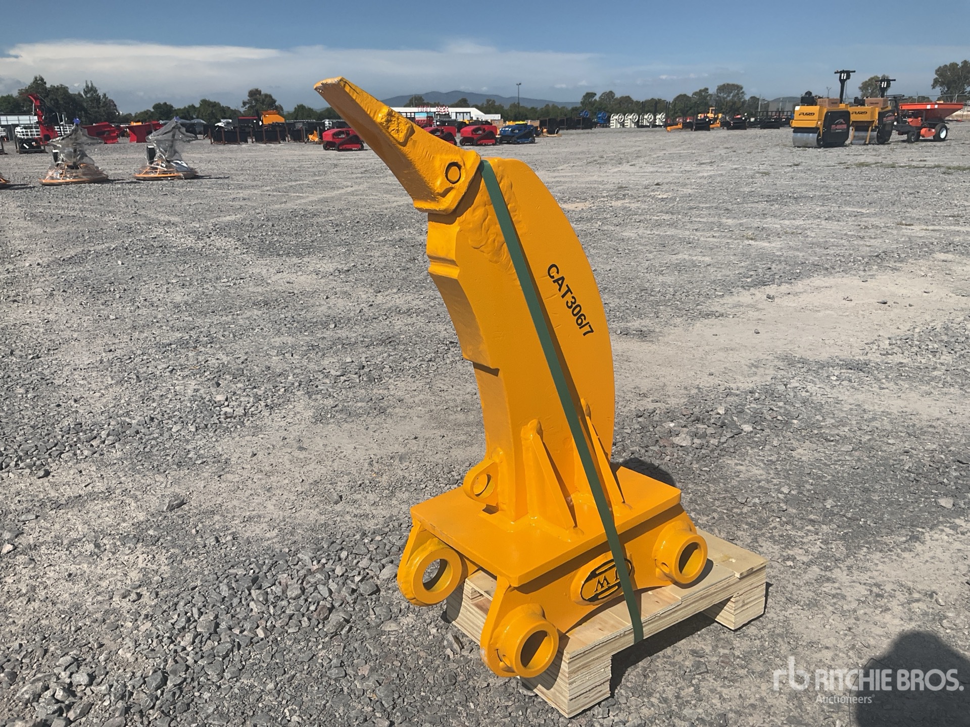 2026 JW JW04ER Riper para Miniexcavadora (Sin Usar) / Mini Excavator Ripper - Fits 4 - 8 ton Excavators (Unused)