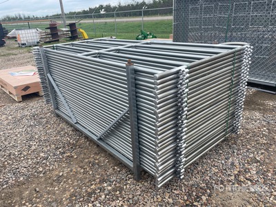 Quantity of (27) 2026 GLCP1005 9 ft 8 in x 5 ft Panneau pour bétail (Unused)