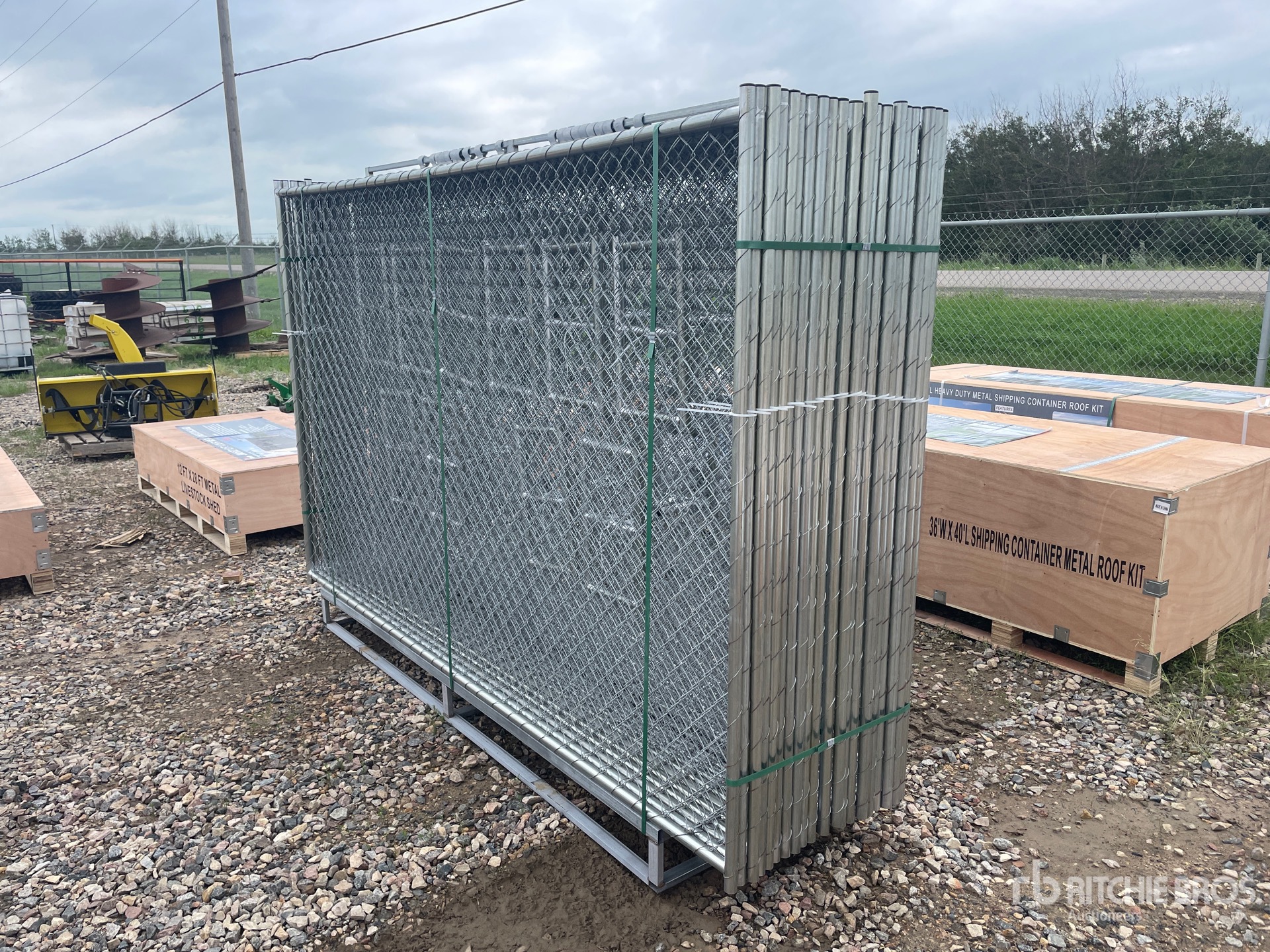 Quantity of 2026 GLCF1006 9 ft 5 in x 5 ft 11 in Chain Link Fencing (Unused)