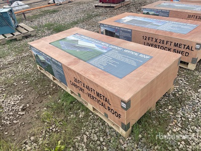 2026 AGR Mc2040 20 ft x 40 ft Carport (Unused)