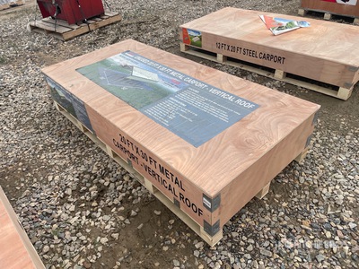 2026 AGR Mc2030 20 ft x 30 ft Carport (Unused)