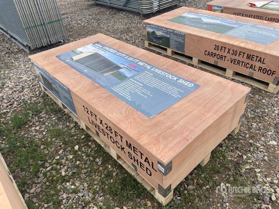 2026 AGR-LS1228 11 ft 2 in x 28 ft Abri pour le bétail (Unused)