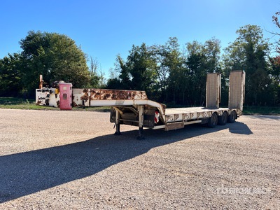 2009 Castera SRPE 53 Tri/A Semi-Remorque Porte Engin Góndola