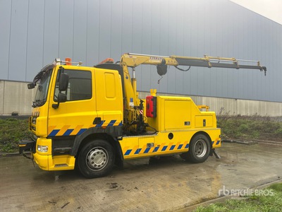 2009 DAF FACF85 4x2 Crane Mounted Abschleppwagen
