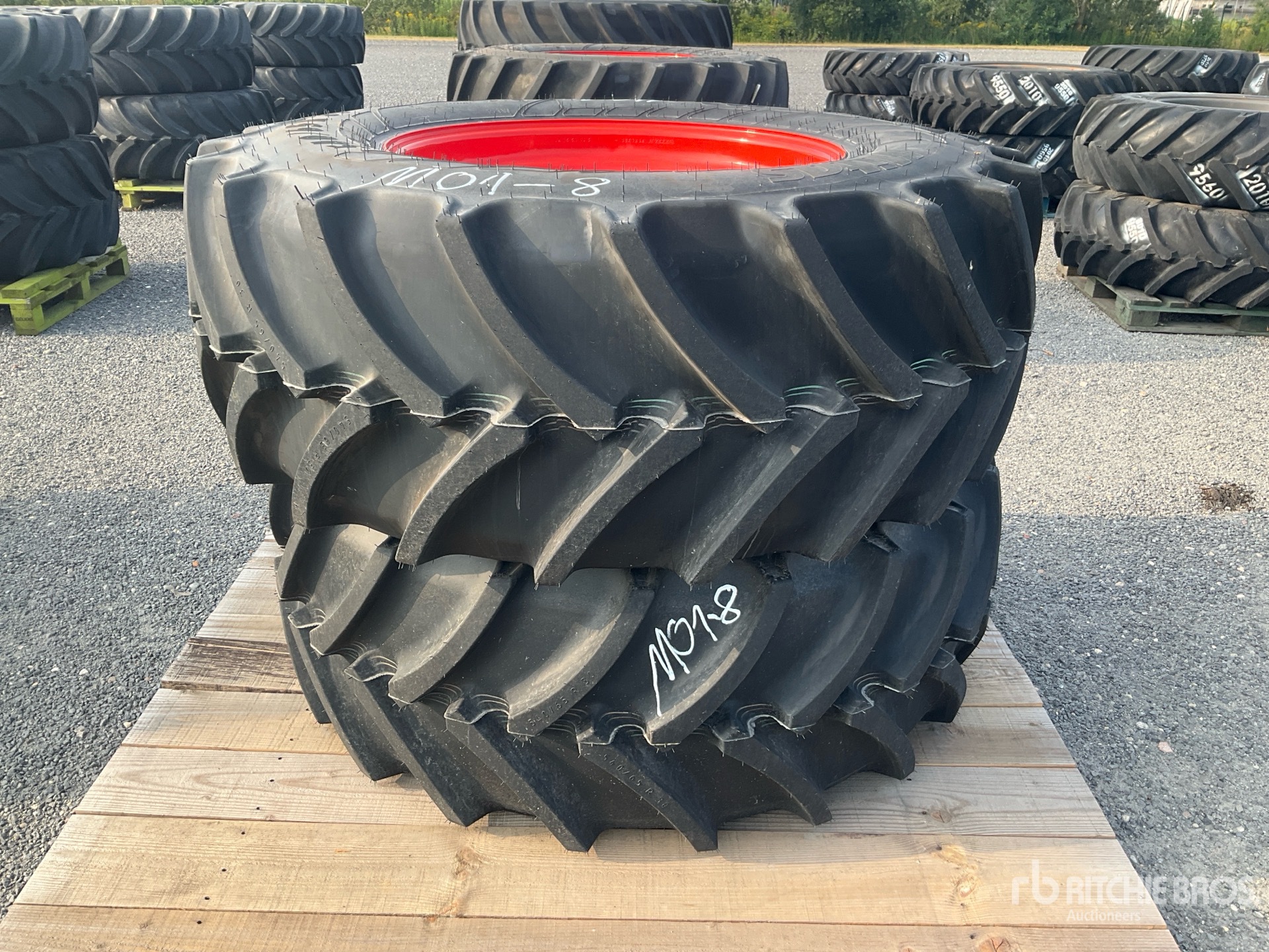 Quantity of (2) Mitas TL 150 D AC65 540/65R30 Wheels