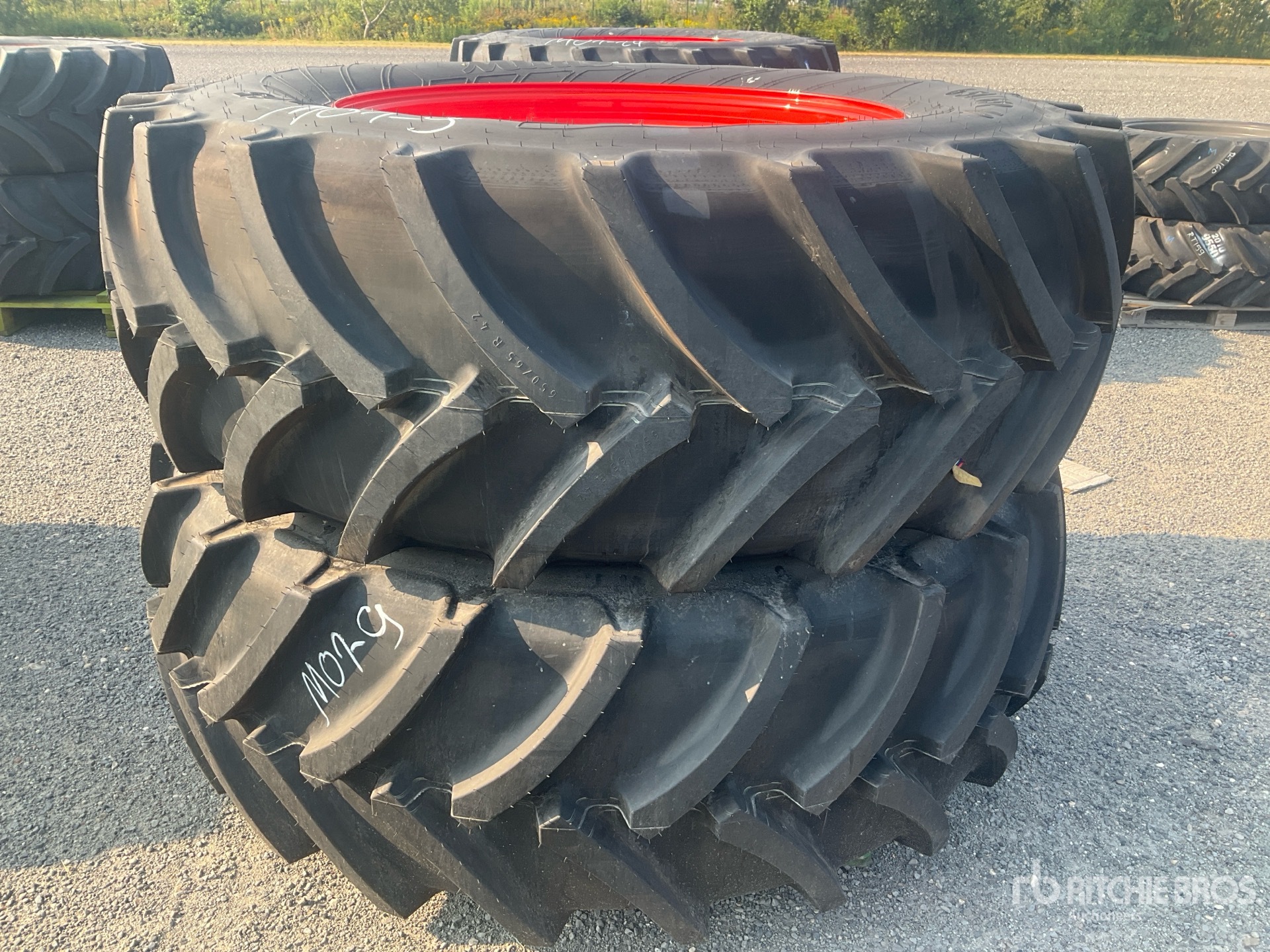 Quantity of (2) Mitas 165 D AC65 650/65R42 AC65 Wheels